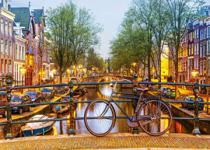 Amsterdam bei Nacht