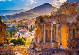 Theater von Taormina, Italien