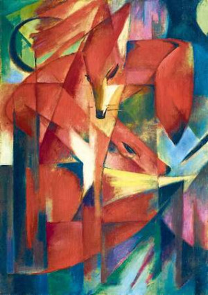 Franz Marc - Die Füchse, 1913