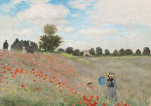 Claude Monet - Mohnfeld, 1873