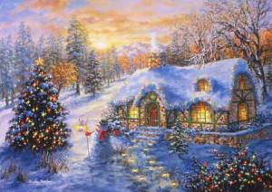 Weihnachtliches Cottage