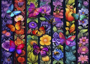 Blumen und Flieger