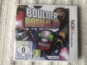 Boulder Dash XL 3D (Nintendo 3DS & Brand New