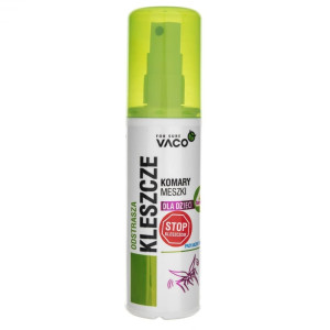 VACO Płyn na kleszcze, komary i meszki dla dzieci - 80 ml