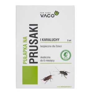 VACO Pułapka na prusaki i karaluchy ECO - 2 sztuki