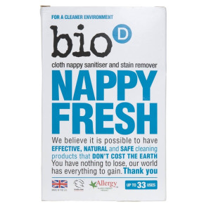 Bio-D Nappy Fresh Antybakteryjny dodatek do proszku do prania pieluch - 500 g