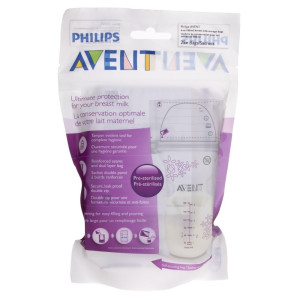 Philips Avent Torebki do przechowywania pokarmu 180 ml - 25 sztuk