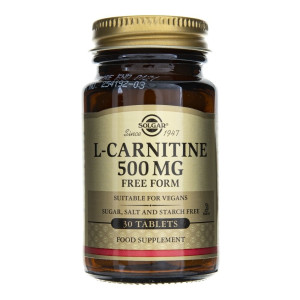 Solgar L-Karnityna 500 mg - 30 tabletek