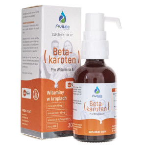 Avitale Betakaroten CaroCare Pro Witamina A 4,5 mg - 30 ml