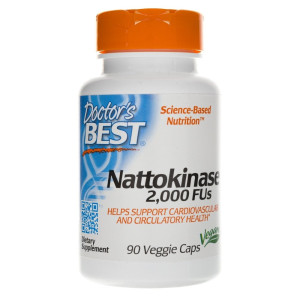 Doctor's Best Nattokinaza 2000 FU - 90 kapsułek