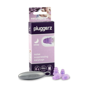 Pluggerz Uni-Fit Sleep zatyczki, stopery do spania - 4 sztuki