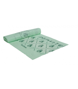Biobag Biodegradowalne i kompostowalne worki na odpady organiczne 10 L - 25 sztuk