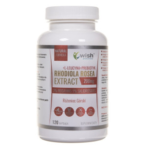 Wish Rhodiola Rosea Extract 200 mg - 120 kapsułek