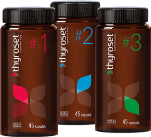 Norsa Pharma Thyroset - 3 x 45 kapsułek
