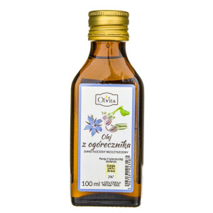 Olvita Olej z ogórecznika zimnotłoczony - 100 ml