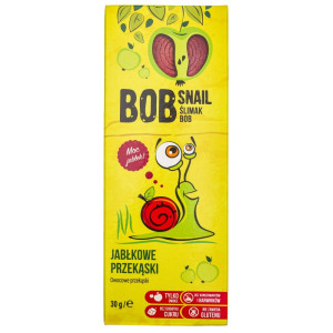 Bob Snail Przekąska jabłkowa bez dodatku cukru - 30 g