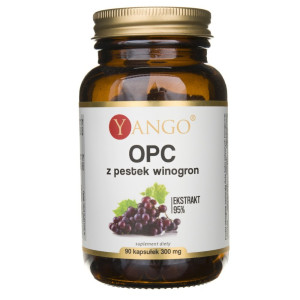 Yango OPC 95% ekstrakt z pestek winogron - 90 kapsułek