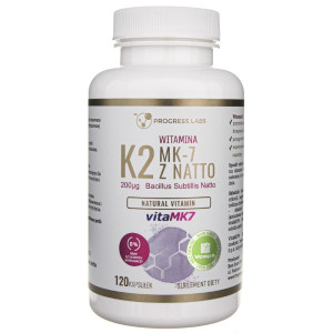 Progress Labs Witamina K2 Vita-MK7 200 mcg - 120 kapsułek