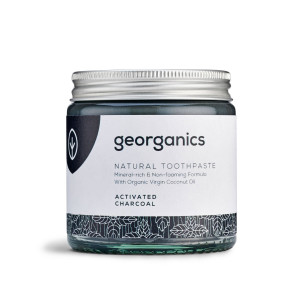 Georganics Mineralna pasta do zębów z węglem aktywnym - 120 ml