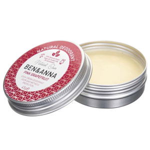 Ben&Anna Dezodorant na bazie sody w kremie Pink Grapefruit - 45 g