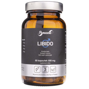 Panaseus Libido Mężczyzna 510 mg - 50 kapsułek