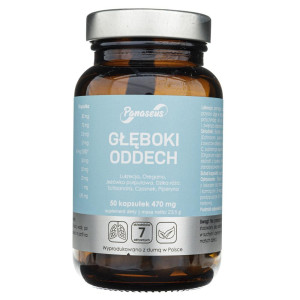 Panaseus Głęboki Oddech 470 mg - 50 kapsułek