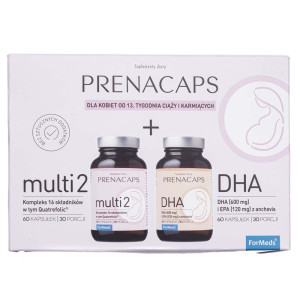 Formeds Prenacaps Multi 2 + DHA - 60 + 60 kapsułek