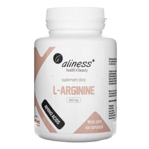 Aliness L-Arginine 800 mg - 100 kapsułek
