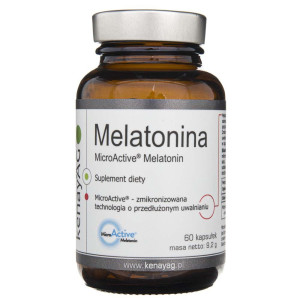 Kenay Melatonina MicroActive® - 60 kapsułek