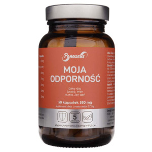 Panaseus Moja odporność 550 mg - 50 kapsułek