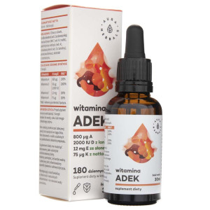 Aura Herbals Witamina ADEK w kroplach - 30 ml