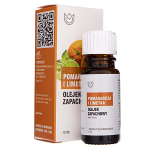 Naturalne Aromaty olejek zapachowy Pomarańcza i Limetka - 12 ml