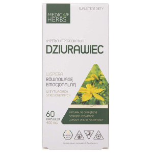 Medica Herbs Dziurawiec 400 mg - 60 kapsułek