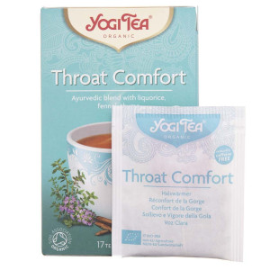 Yogi Tea Throat Comfort Herbata na gardło - 17 saszetek