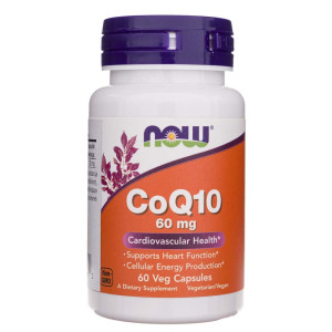 Now Foods Koenzym Q10 60 mg - 60 kapsułek