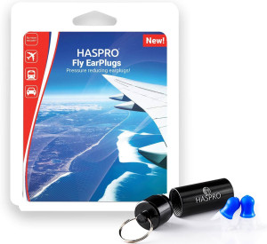 Haspro Fly Earplugs zatyczki do uszu na podróż