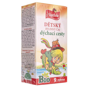 Apotheke Herbatka Bio dla dzieci lipa, czarny bez, rumianek - 20 saszetek