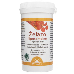 Dr. Jacob's Żelazo liposomalne w proszku - 64 g