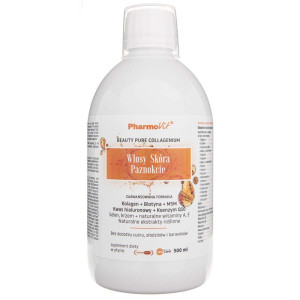 Pharmovit Włosy Skóra Paznokcie Zaawansowana formuła w płynie - 500 ml