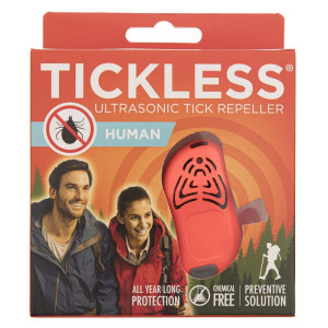 Tickless Human Ultradźwiękowa ochrona przed kleszczami - Pomarańczowy