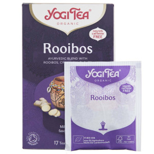 Yogi Tea Rooibos Herbatka rozgrzewająca - 17 saszetek