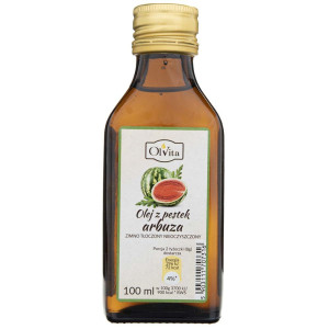 Olvita Olej z pestek arbuza zimnotłoczony nieoczyszczony - 100 ml