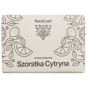 RareCraft Mydło peeling Szorstka Cytryna - 110 g
