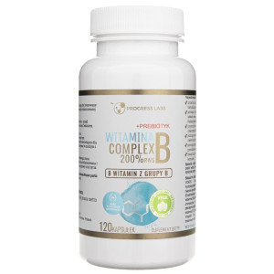 Progress Labs Witamina B Complex 200% - 120 kapsułek