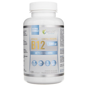 Wish Witamina B12 1000 µg + Probiotyk - 120 kapsułek
