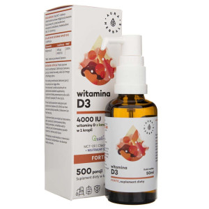 Aura Herbals Witamina D3 4000 IU - 50 ml