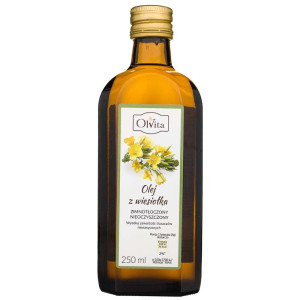 Olvita Olej z wiesiołka zimnotłoczony nieoczyszczony - 250 ml