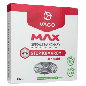 VACO Max Spirale na komary - 6 sztuk