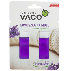 VACO Zawieszka na mole w żelu (lawenda) - 2 sztuki