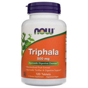 Now Foods Triphala 500 mg - 120 tabletek